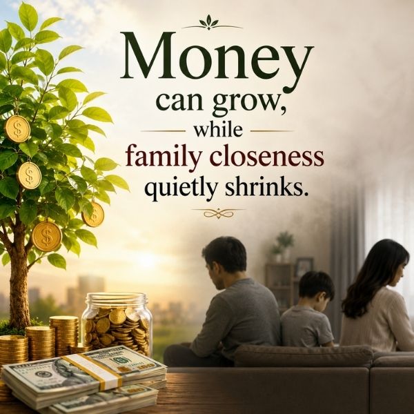 Quotes on Wealth and Broken Bonds