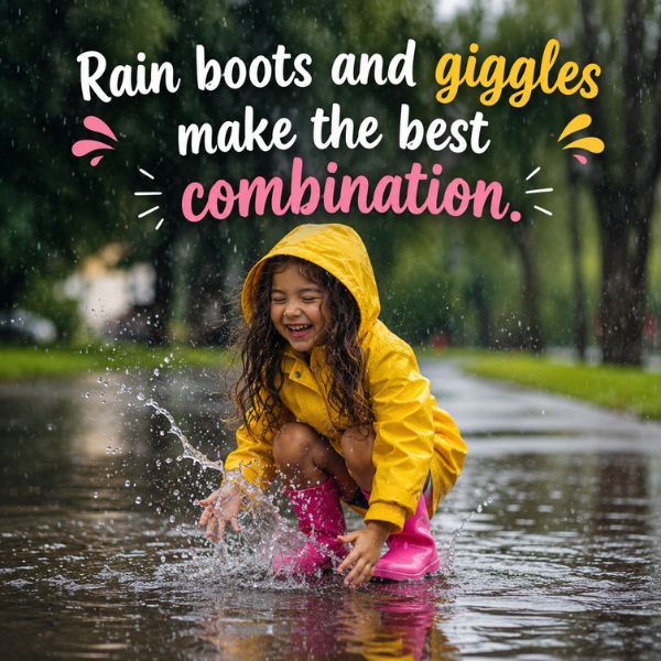 Rain Quotes for Kids and Family