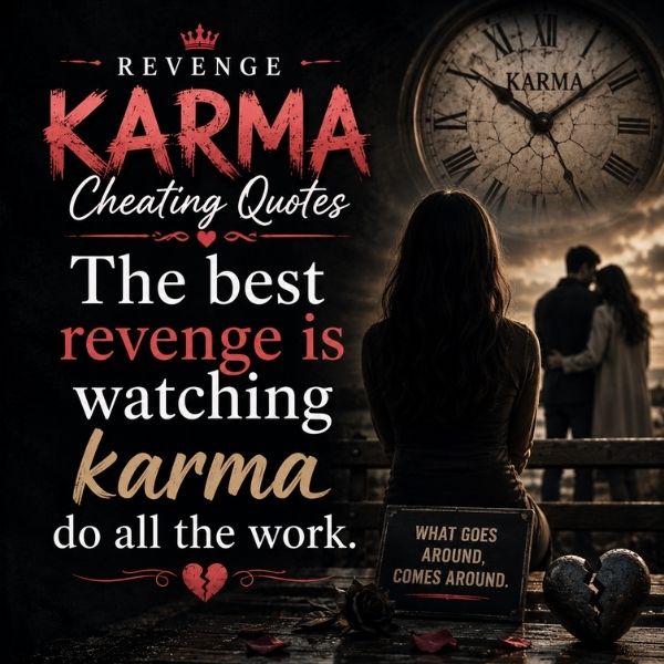 Revenge Karma Cheating Quotes