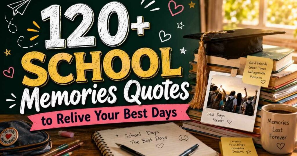 School Memories Quotes