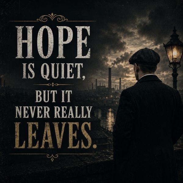 Emotional Peaky Blinders Quotes About Hope
